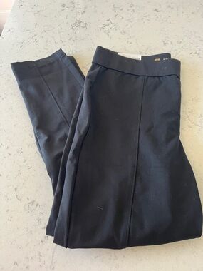 NWT Anne Klein Black Tummy Control Ponte Pants